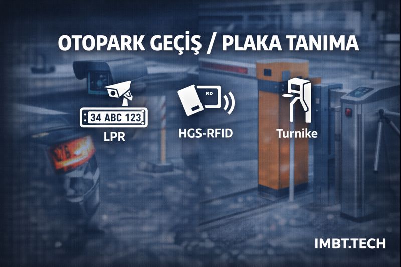 Otopark Geçiş Sistemleri (Plaka Tanıma / HGS / Turnike)